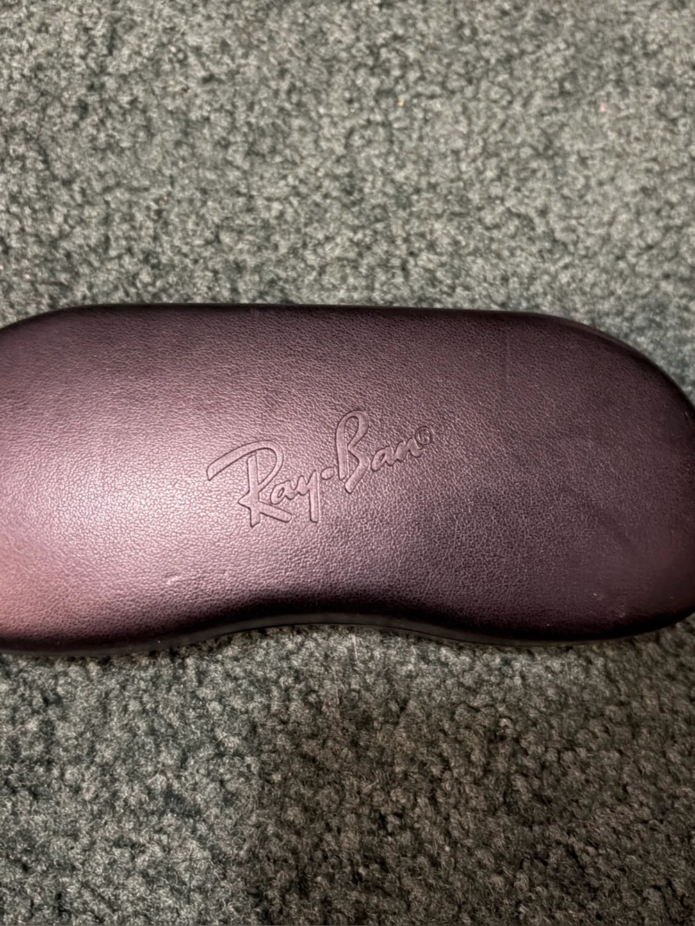 Ray-Ban black Sunglasses Case